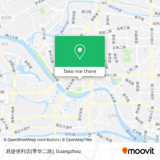 易捷便利店(季华二路) map