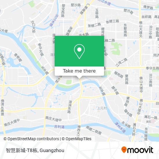 智慧新城-T8栋 map
