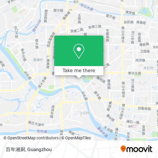 百年湘厨 map