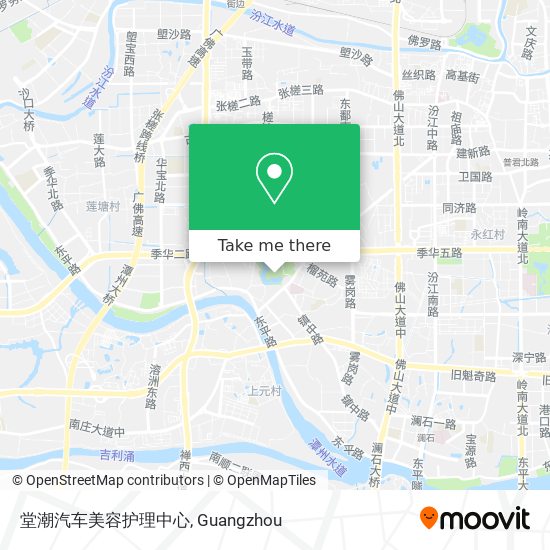 堂潮汽车美容护理中心 map