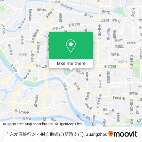 广东发展银行24小时自助银行(新湾支行) map