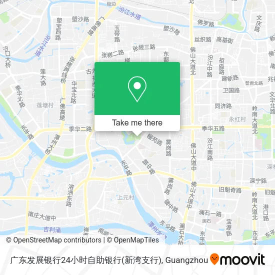 广东发展银行24小时自助银行(新湾支行) map
