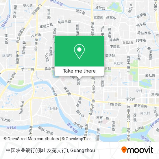 中国农业银行(佛山友苑支行) map