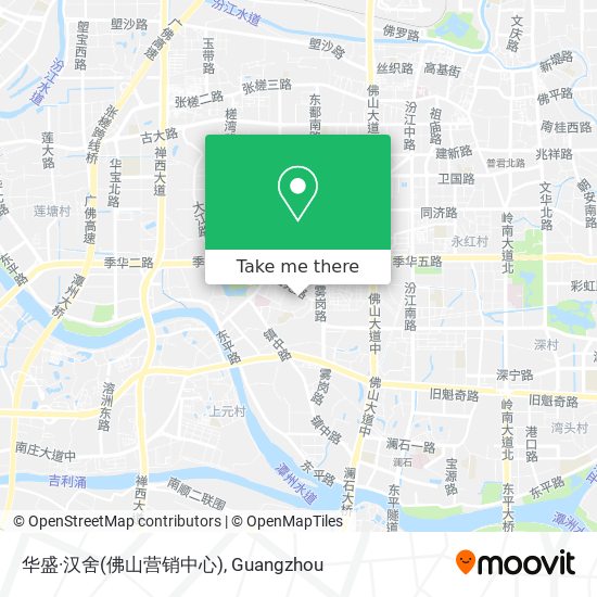 华盛·汉舍(佛山营销中心) map