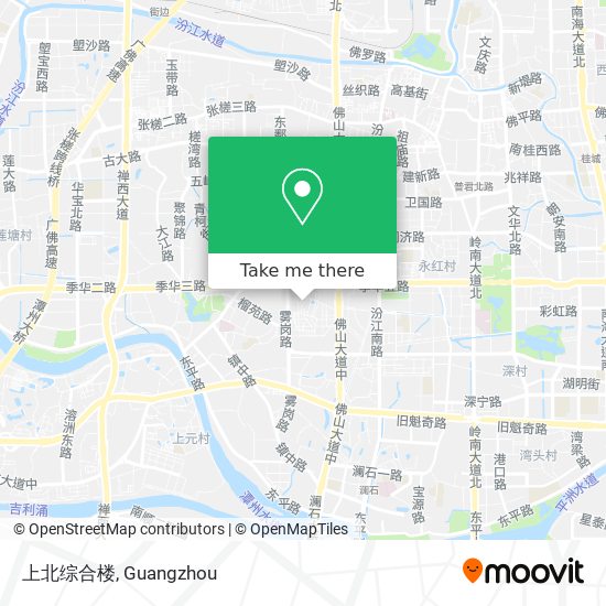 上北综合楼 map