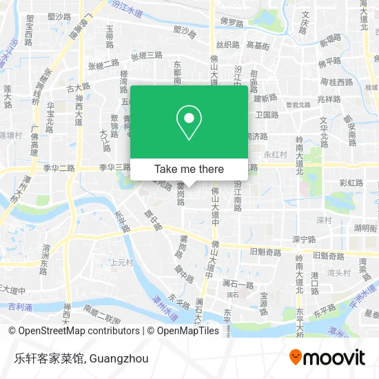 乐轩客家菜馆 map