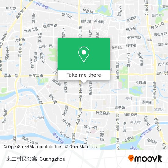 東二村民公寓 map