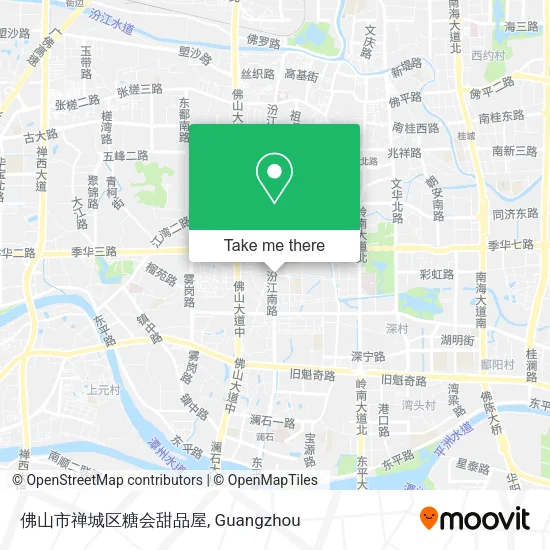 佛山市禅城区糖会甜品屋 map