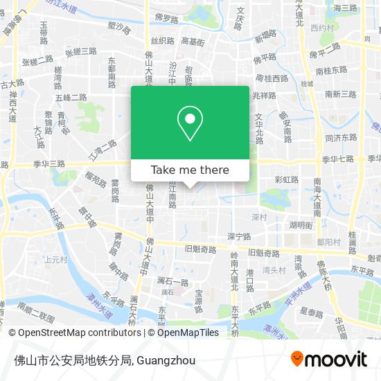 佛山市公安局地铁分局 map