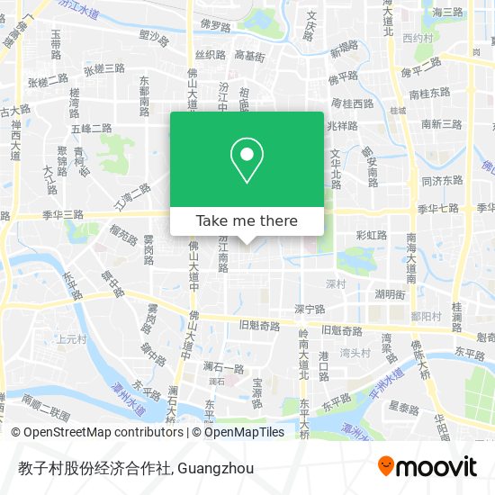 教子村股份经济合作社 map