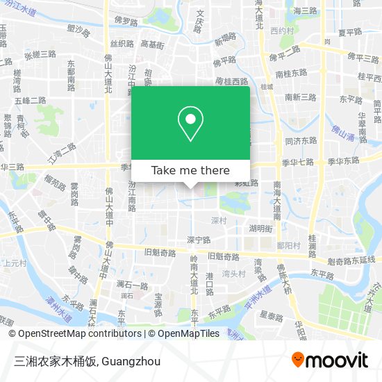 三湘农家木桶饭 map
