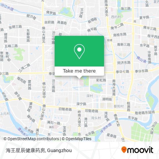 海王星辰健康药房 map