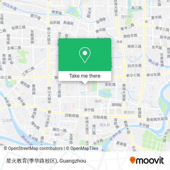 星火教育(季华路校区) map
