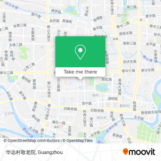 华远村敬老院 map