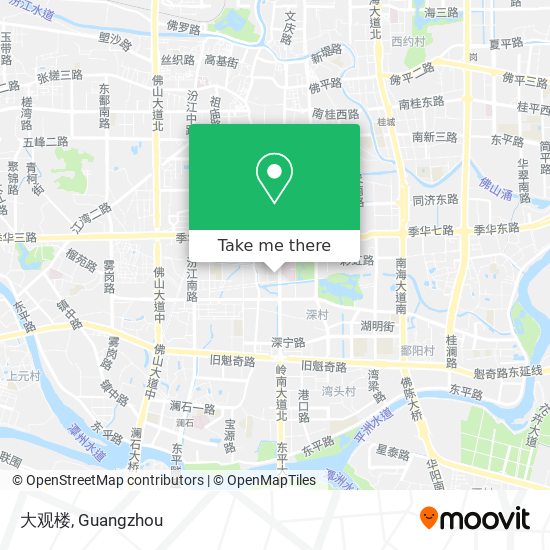 大观楼 map