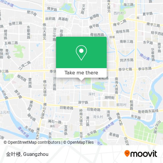 金叶楼 map