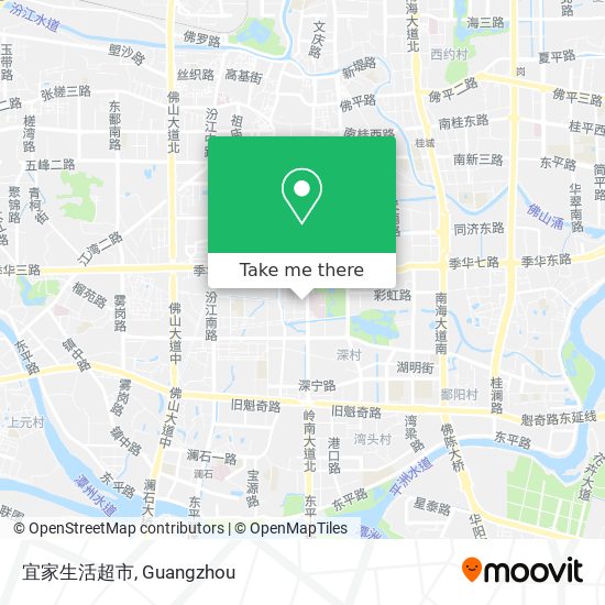 宜家生活超市 map