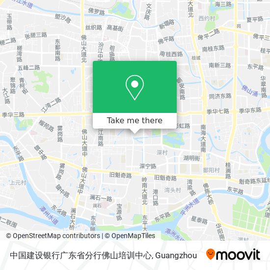 中国建设银行广东省分行佛山培训中心 map