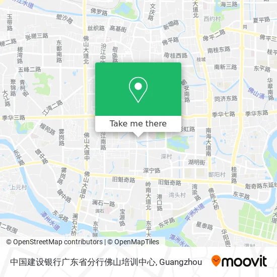 中国建设银行广东省分行佛山培训中心 map