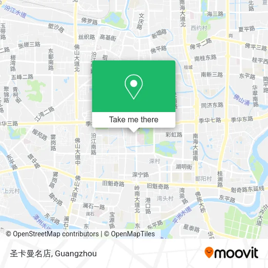 圣卡曼名店 map