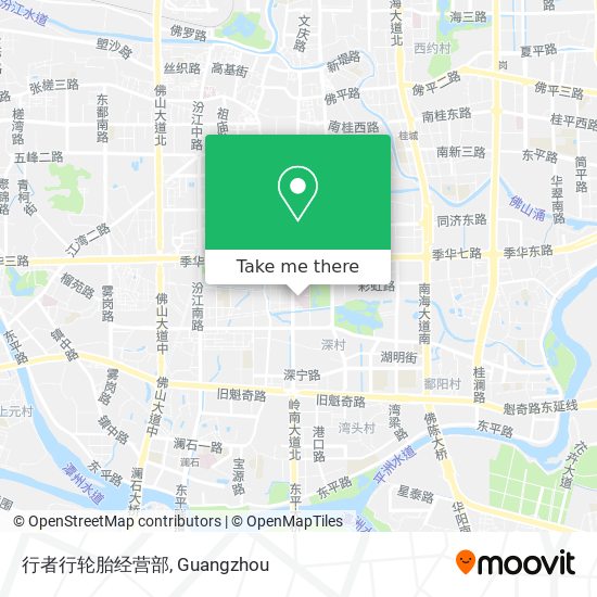 行者行轮胎经营部 map