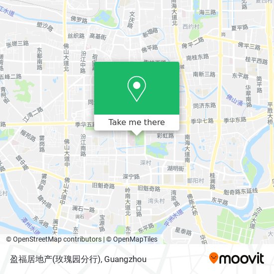 盈福居地产(玫瑰园分行) map