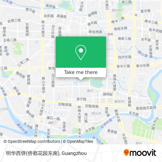 明华西饼(侨都花园东南) map