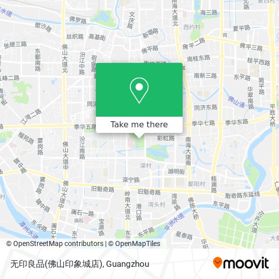 无印良品(佛山印象城店) map