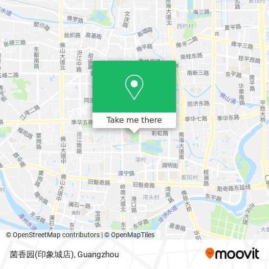 菌香园(印象城店) map