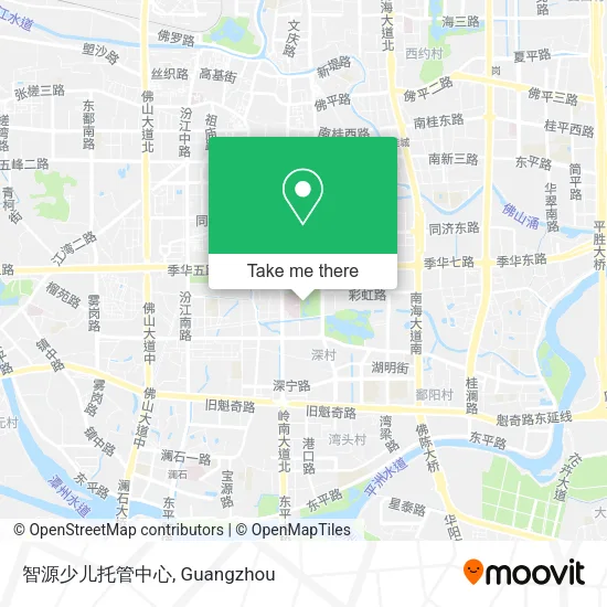 智源少儿托管中心 map