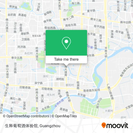 生释葡萄酒体验馆 map