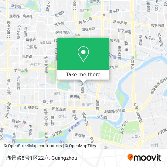 湖景路8号1区22座 map