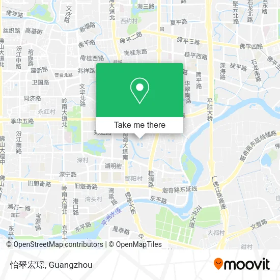怡翠宏璟 map