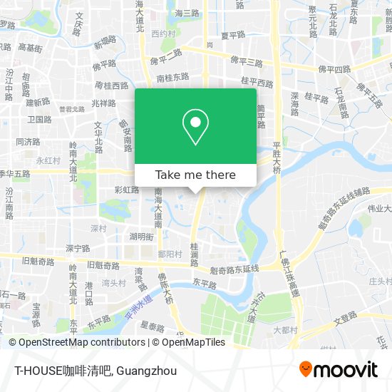 T-HOUSE咖啡清吧 map