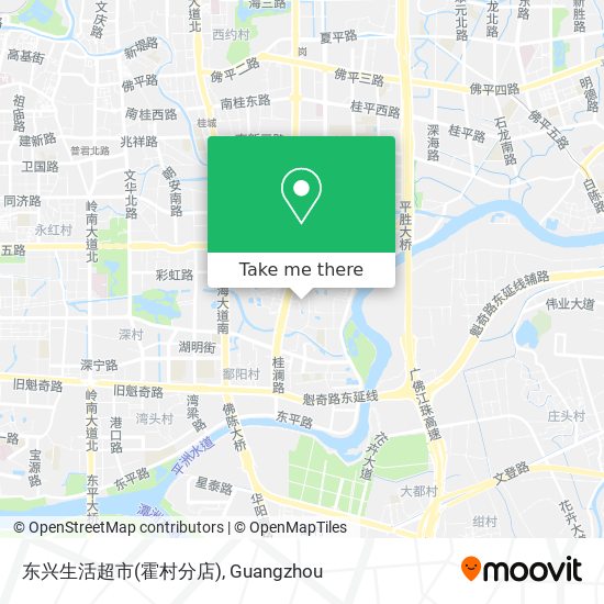 东兴生活超市(霍村分店) map