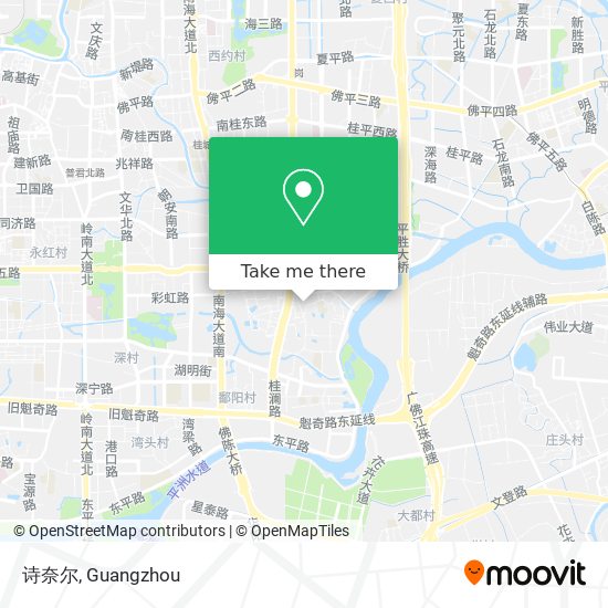 诗奈尔 map