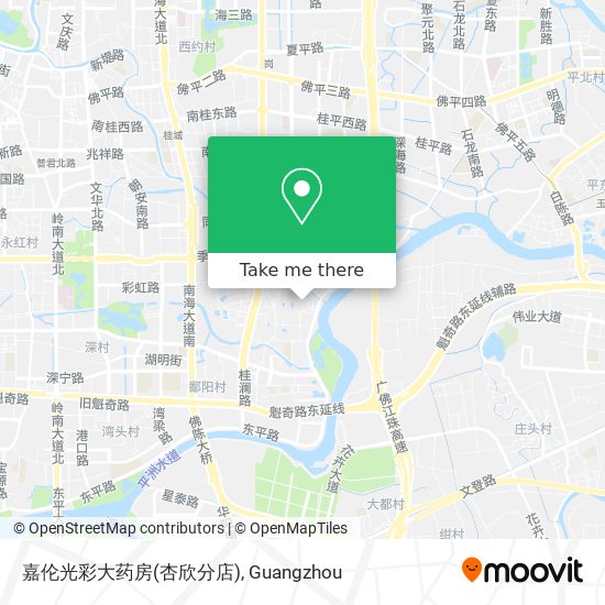 嘉伦光彩大药房(杏欣分店) map