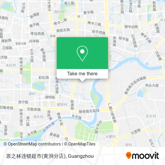 原之林连锁超市(黄洞分店) map