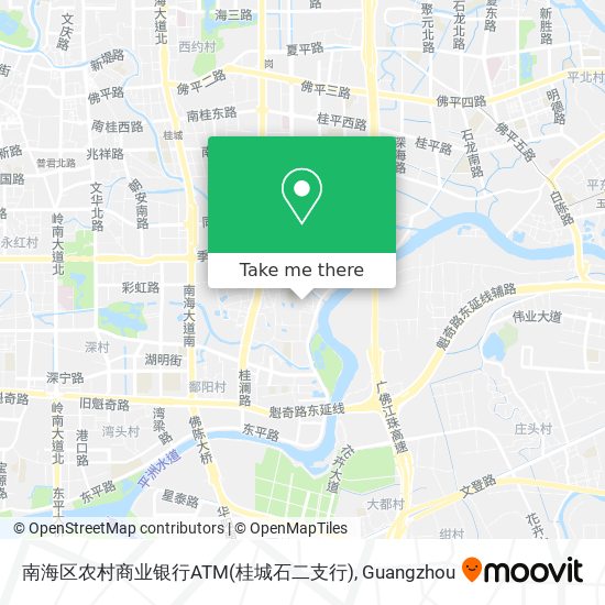 南海区农村商业银行ATM(桂城石二支行) map