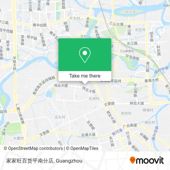 家家旺百货平南分店 map