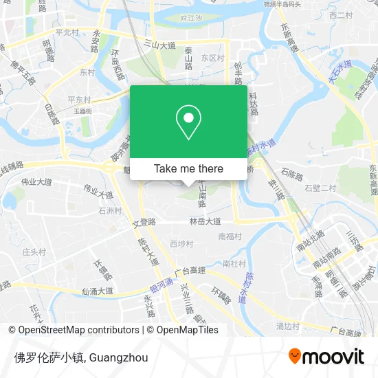 佛罗伦萨小镇 map