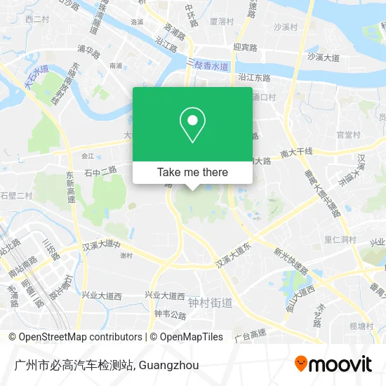 广州市必高汽车检测站 map