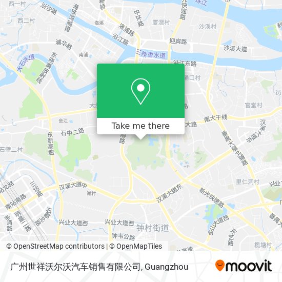 广州世祥沃尔沃汽车销售有限公司 map