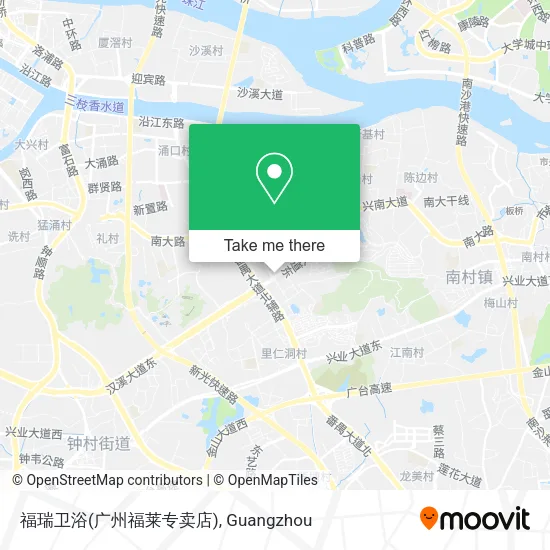 福瑞卫浴(广州福莱专卖店) map