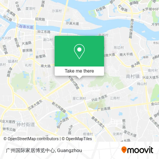 广州国际家居博览中心 map