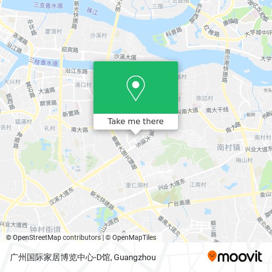广州国际家居博览中心-D馆 map