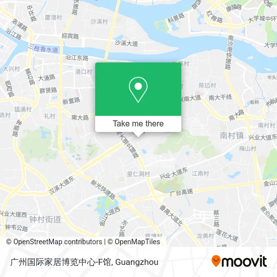 广州国际家居博览中心-F馆 map