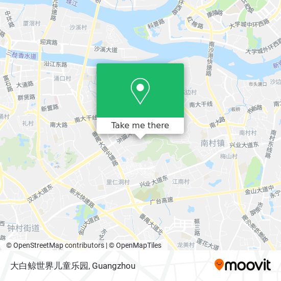 大白鲸世界儿童乐园 map