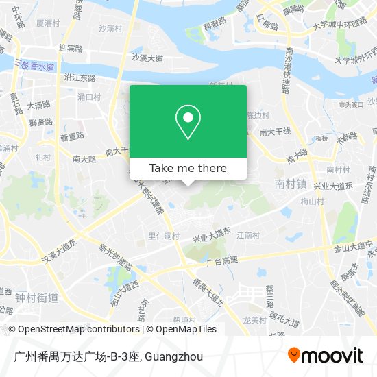 广州番禺万达广场-B-3座 map