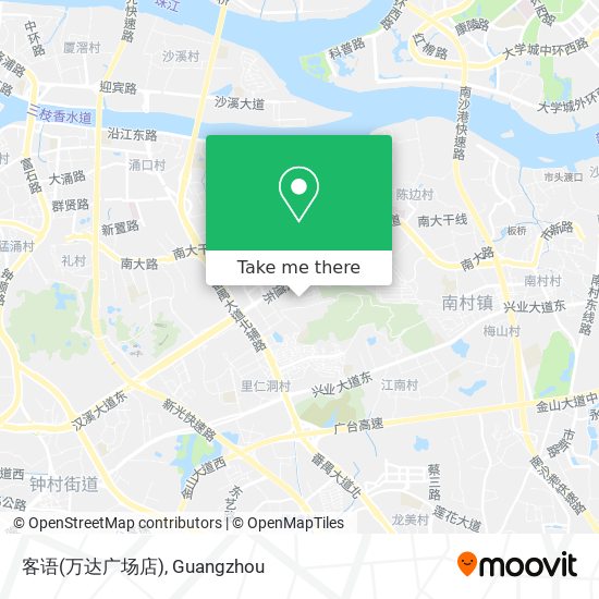 客语(万达广场店) map